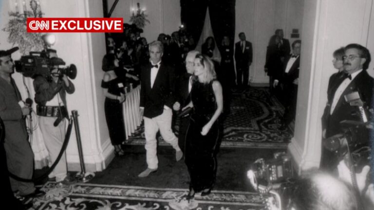 Newly discovered photos and video shed fresh light on Trump’s ties to Jeffrey Epstein