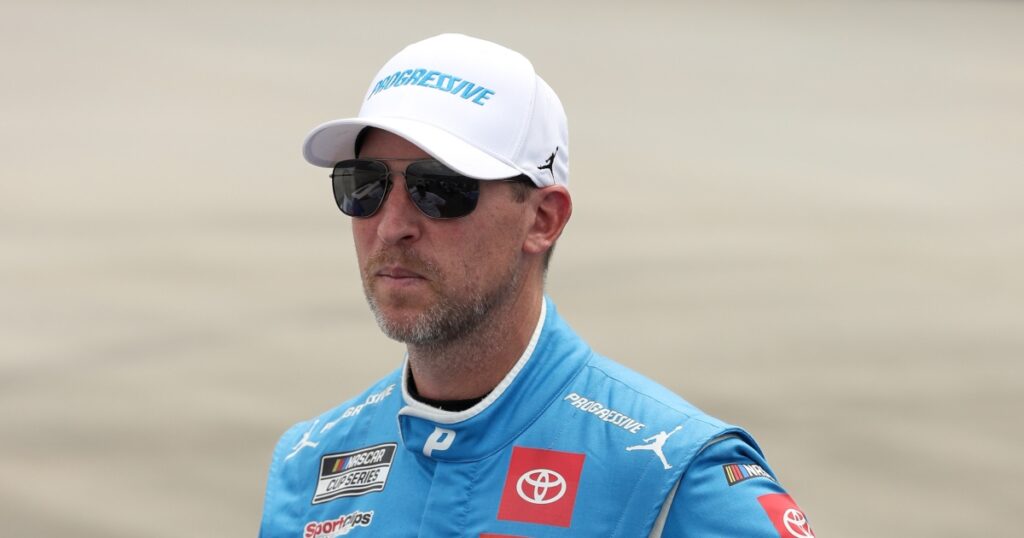 Denny Hamlin reacts to Richard Childress voicing displeasure over Kyle Busch, Austin Dillon radio at Dover Denny Hamlin reacts to Richard Childress voicing displeasure over Kyle Busch, Austin Dillon radio at Dover