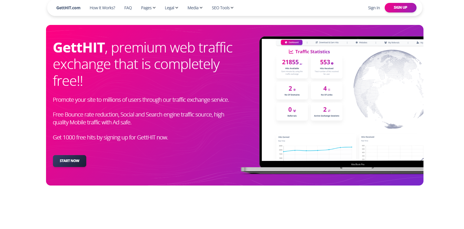 GettHIT Review 2025: The Ultimate Free Web Traffic Exchange for Real Website Growth