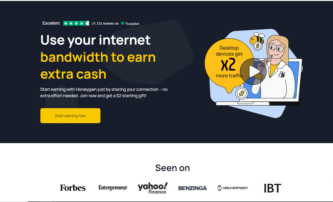 How Does Honeygain Work? 2025 Review – Honest Insights, Pros, Cons & Best Earning Tips