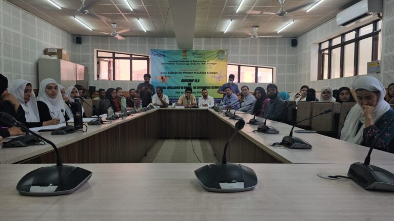 GCW M A Road hosts bootcamp on AI-Powered drone technology – Rising Kashmir