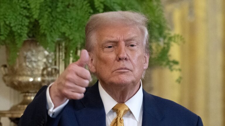 Trump aims to get rid of AI regulations to win the AI race : NPR