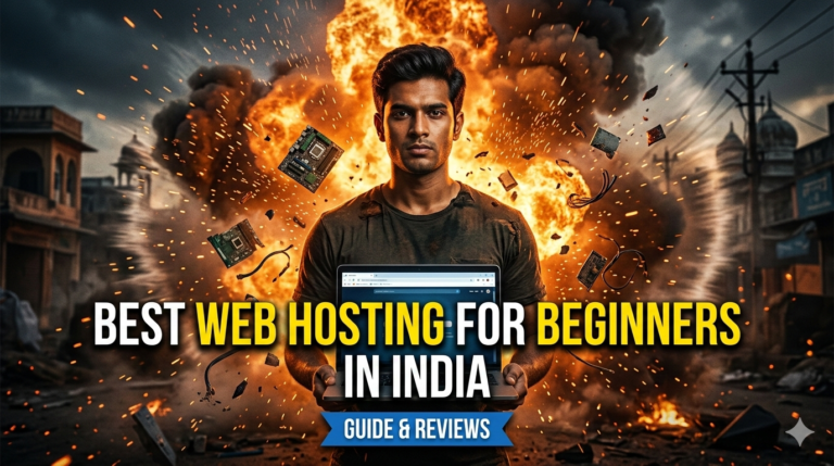 Best Web Hosting for Beginners in India (2026 Tested Review)
